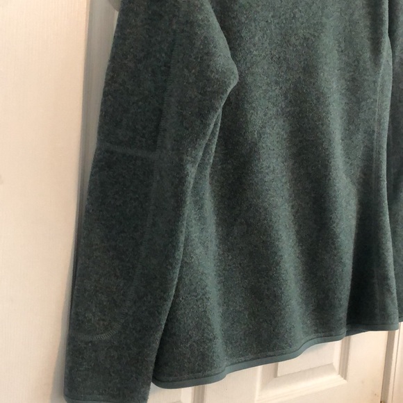 PATAGONIA | Forest Green Full Zip Women’s Fleece Jacket With Zipper Pockets - Picture 3 of 5